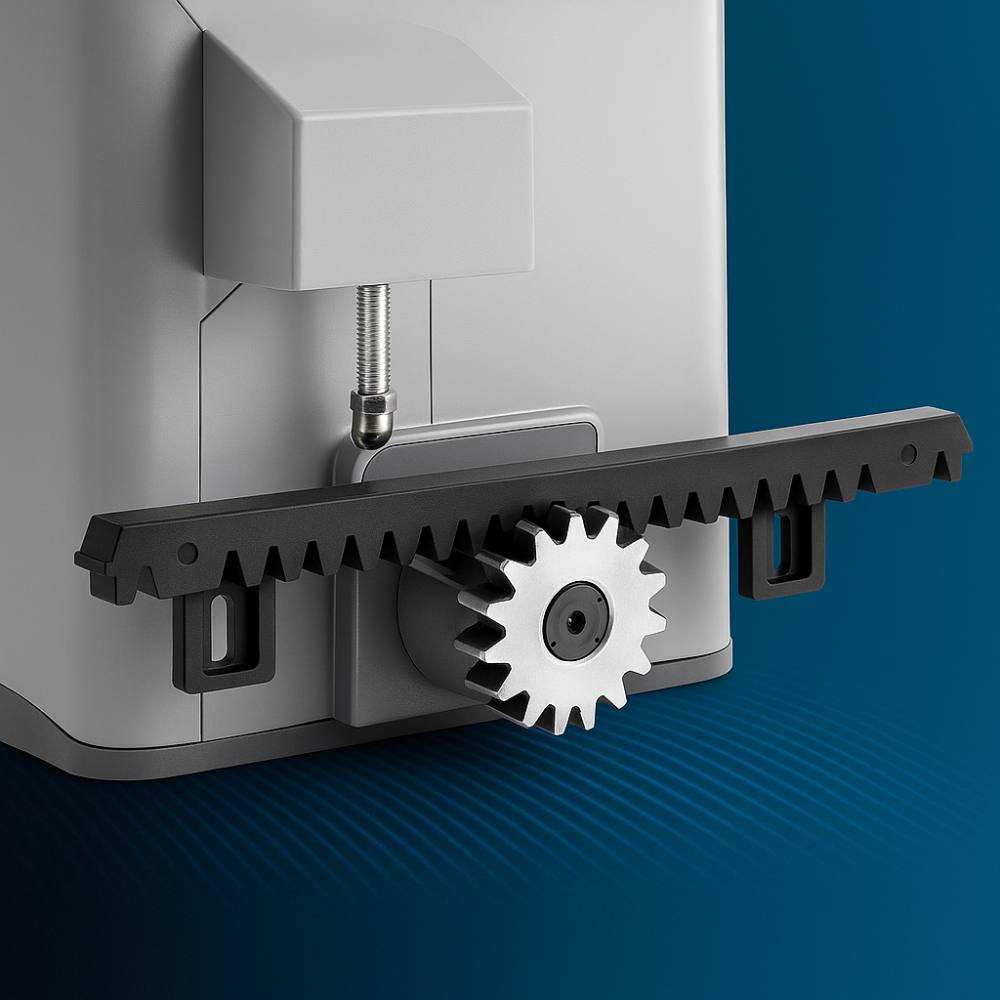 Cremagliera vds 216/1 nylon rinforzato per cancelli scorrevoli automatizzati