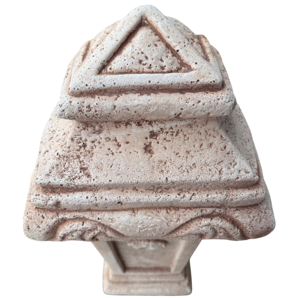 Fontana calcestruzzo cemento senza rubinetto 51x62xh.120cm modello spagnola