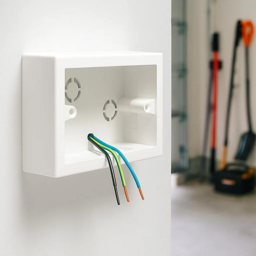 Scatola da parete marlanvil 1723 fc b 3 moduli bianco ip20