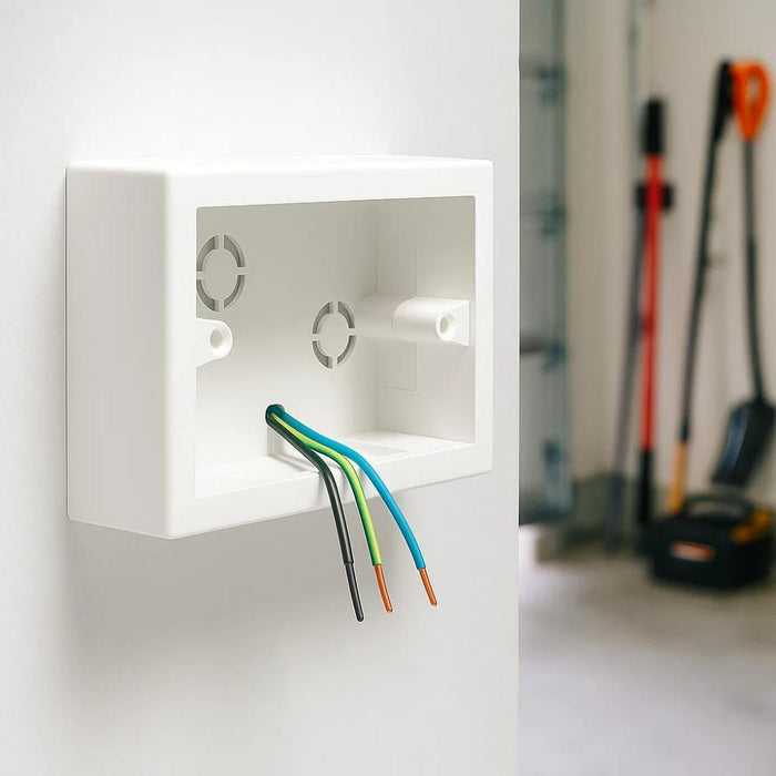 Scatola da parete marlanvil 1723 fc b 3 moduli bianco ip20