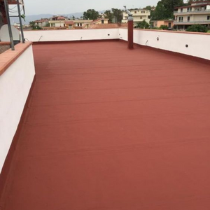 Guaina liquida impermeabilizzazione protezione riparazione balcone tetto rossa *** formato 18 kg, confezione 1