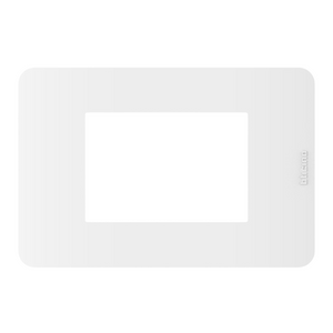Bticino serie matixgo placche a 3 moduli in tecnopolimero varie finiture *** colore bianco, confezione 1