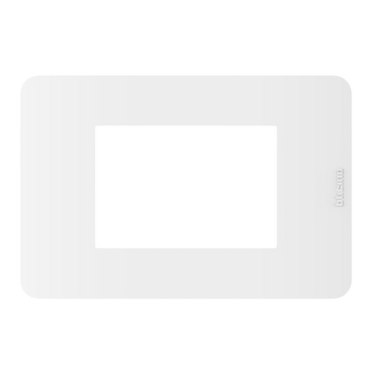 Bticino serie matixgo placche a 3 moduli in tecnopolimero varie finiture *** colore bianco, confezione 1