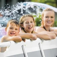 26784NP - Piscina Prisma Metal Frame 300X175X80 Cm Con Pompa Filtro E Scaletta