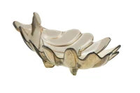 Svuota Tasche Vetro Riciclato Leaf Cm  33X20X11 (Made In Spain)