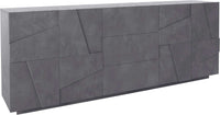 Mobile PING L 224.1 x H 86 x P 44.2 cm grigio ardesia