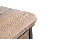 Comodino 2 Cassetti Bronxs Cm 43,5X36,5X72,5