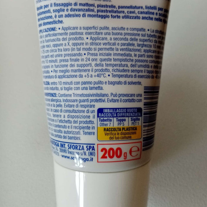 La colla americana 200gr colla bianca universale a presa rapida per esterni ed interni