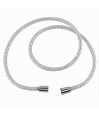 Laccio Tubo Flessibile Doccia Biflex Cromo Bianco Universale Lungo 1.5 Mt 87302         