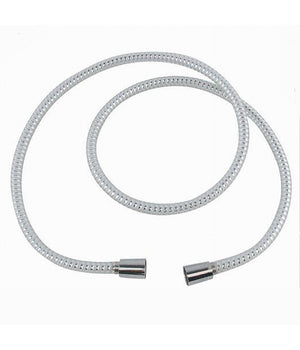 Laccio Tubo Flessibile Doccia Biflex Cromo Bianco Universale Lungo 1.5 Mt 87302         