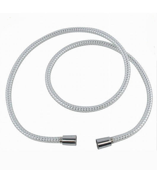 Laccio Tubo Flessibile Doccia Biflex Cromo Bianco Universale Lungo 1.5 Mt 87302         