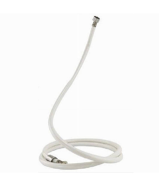 Laccio Tubo Flessibile Doccia Pvc Bianco Universale Lunghezza 1,8 Metri 69236         