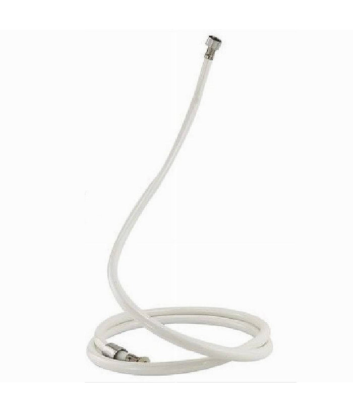 Laccio Tubo Flessibile Doccia Pvc Bianco Universale Lunghezza 1,8 Metri 69236         