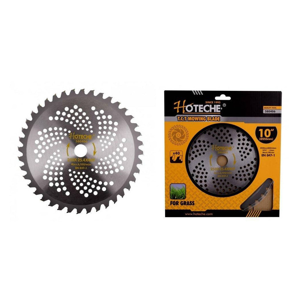 Trade Shop - Lama Circolare 250 X 25.4 Mm 40t Disco Seghettato Taglia Legno 580406 -