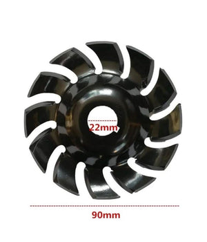 Lama Disco Taglio Legno 12 Denti Per Smerigliatrice Angolare 22.23mm 125mm 07564         