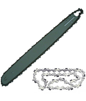 Lama E Barra Per Motosega 52 Cm + Catena Di Ricambio Moto Sega 520 Mm Strong         