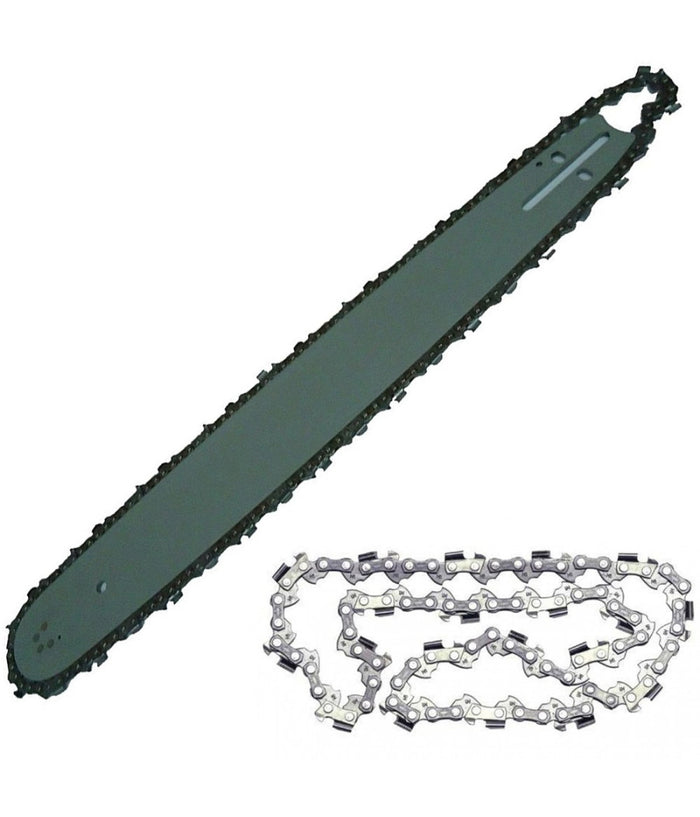 Lama E Barra Per Motosega 52 Cm + Catena Di Ricambio Moto Sega 520 Mm Strong         