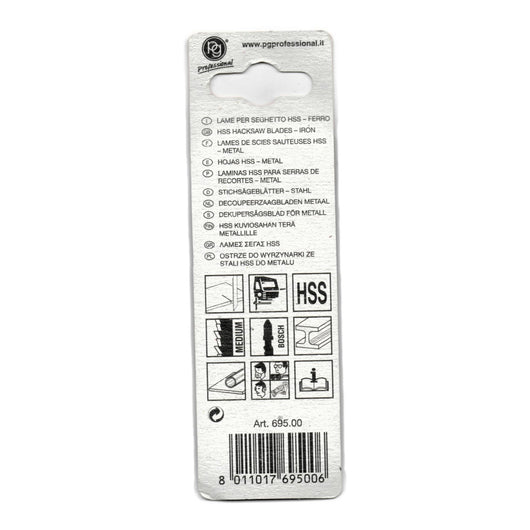 Lame hss per ferro attacco bosch medium