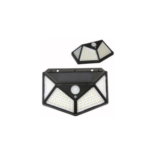 SENSORE LAMPADA AD ENERGIA SOLARE DA PARETE CON LUCI LED BEAST