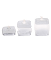 Lampada 10 Led Solare Gonfiabile Da Giardino Impermeabile Piscina Galleggiante         