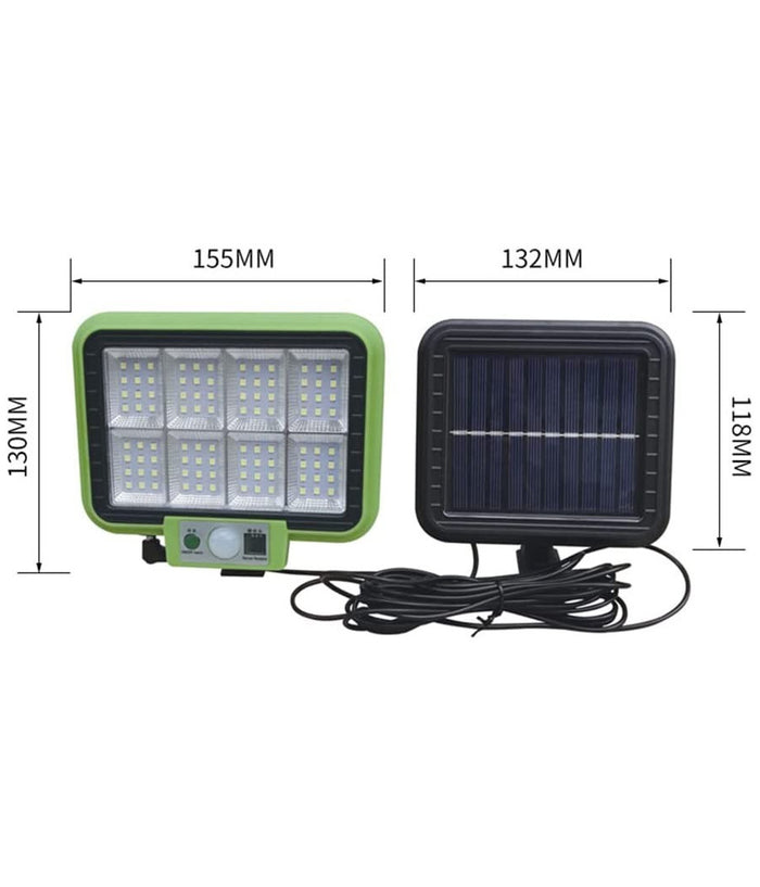 Lampada A Energia Solare Sensore Movimento 3 Modalità  Impermeabile Scale Giardino         