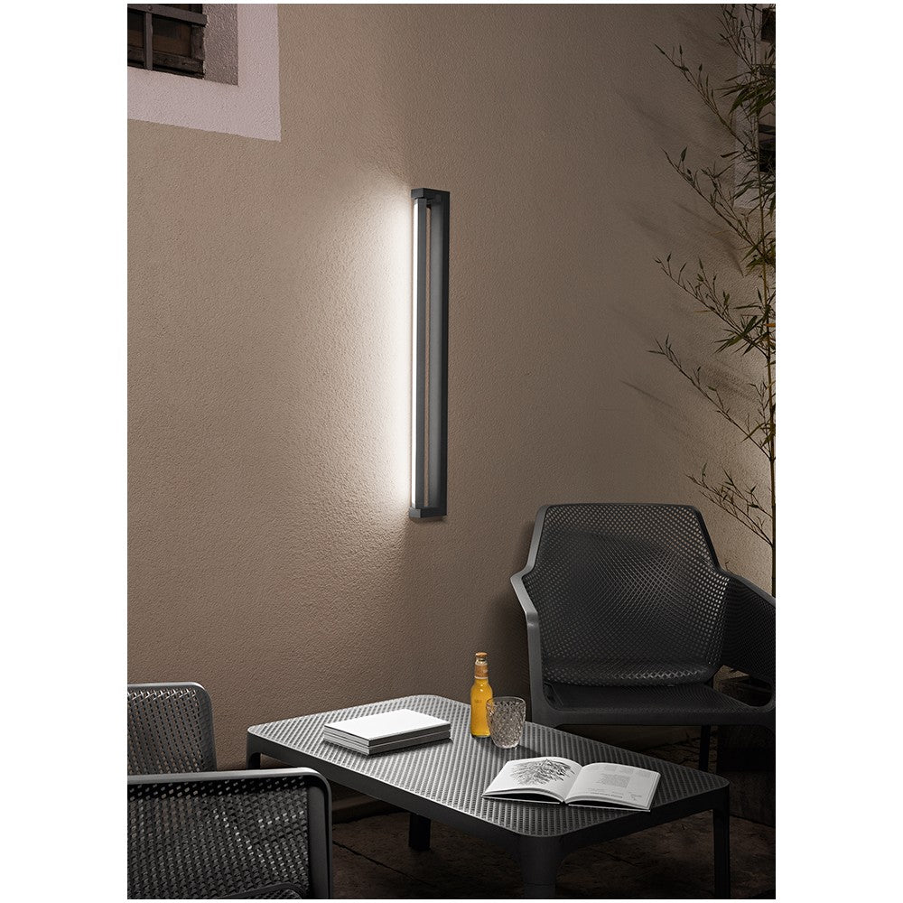 Lampada a led da esterno SWAY MOOD di Perenz H130 cm Grigio Scuro