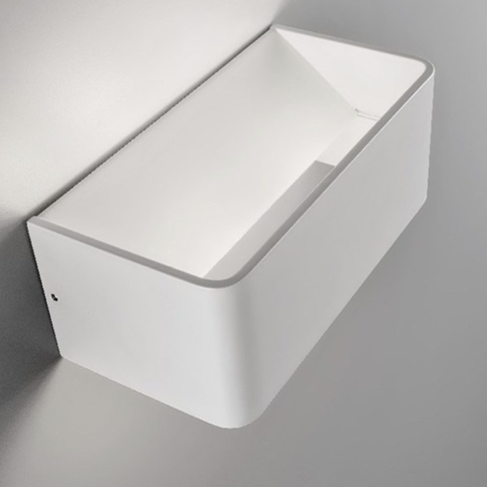 Lampada a led da parete Cubetto IP20 11,4W bianca