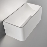 Lampada a led da parete Cubetto IP20 11,4W bianca