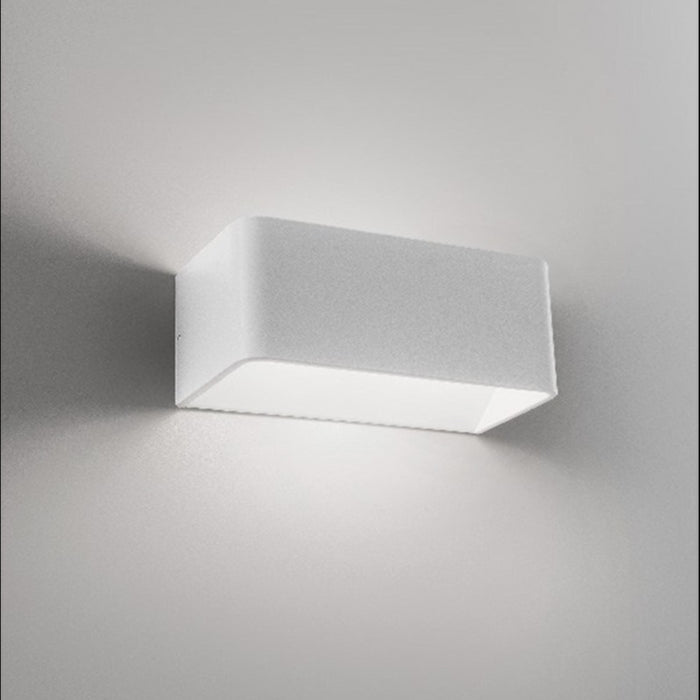 Lampada a led da parete Cubetto IP20 11,4W bianca