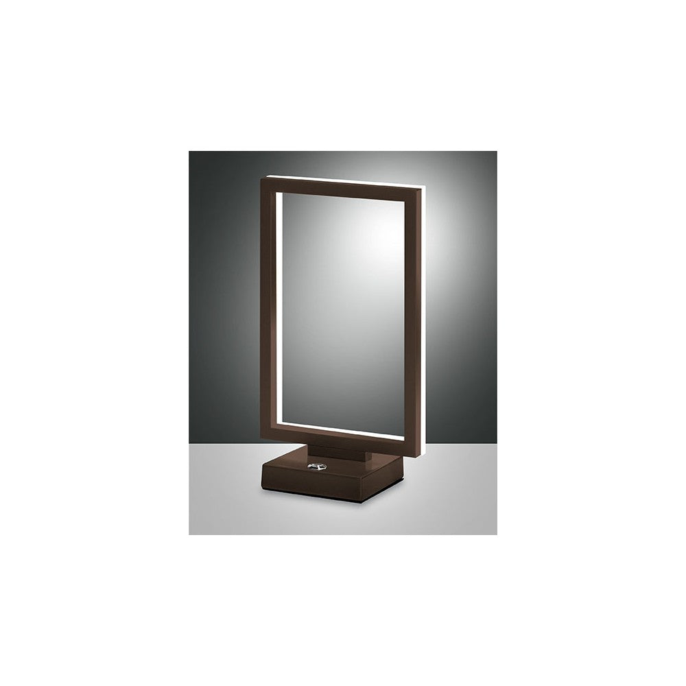 Lampada a led da tavolo BARD 15W corten 3394-30-361 Fabas Luce