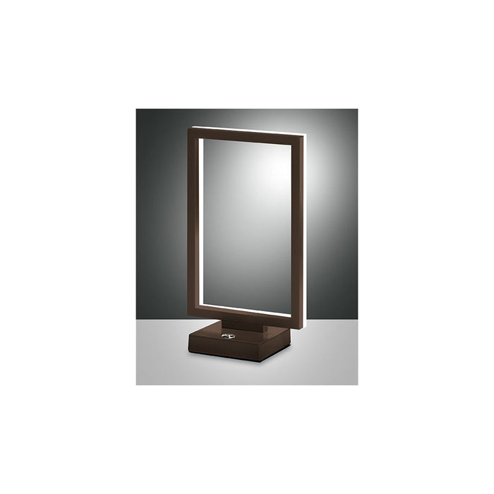 Lampada a led da tavolo BARD 15W corten 3394-30-361 Fabas Luce