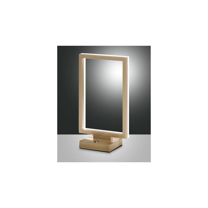 Lampada a led da tavolo BARD 15W Oro Opaco 3394-30-225 Fabas Luce