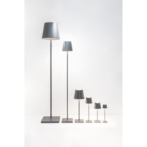 Zafferano - Lampada a led da tavolo Poldina Pro Ocra ricaricabile e dimmerabile - 2.2W 2200-2700-3000K