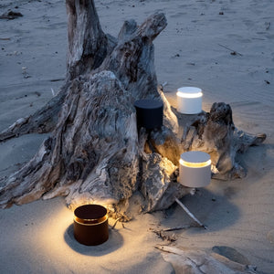 Lampada a led da tavolo Push Up Bianco portatile e ricaricabile