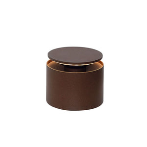Lampada a led da tavolo Push Up Corten portatile e ricaricabile
