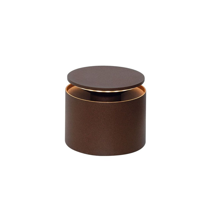 Lampada a led da tavolo Push Up Corten portatile e ricaricabile
