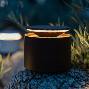 Lampada a led da tavolo Push Up Corten portatile e ricaricabile