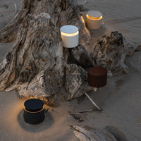 Lampada a led da tavolo Push Up Corten portatile e ricaricabile