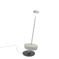 Lampada a led da tavolo Swap Pro Bianco ricaricabile e dimmerabile