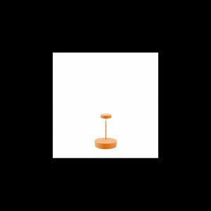 Lampada a led da tavolo Swap mini pro Arancio ricaricabile e dimmerabile