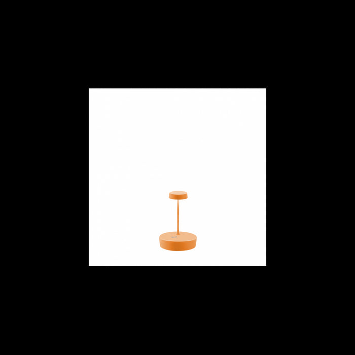 Lampada a led da tavolo Swap mini pro Arancio ricaricabile e dimmerabile