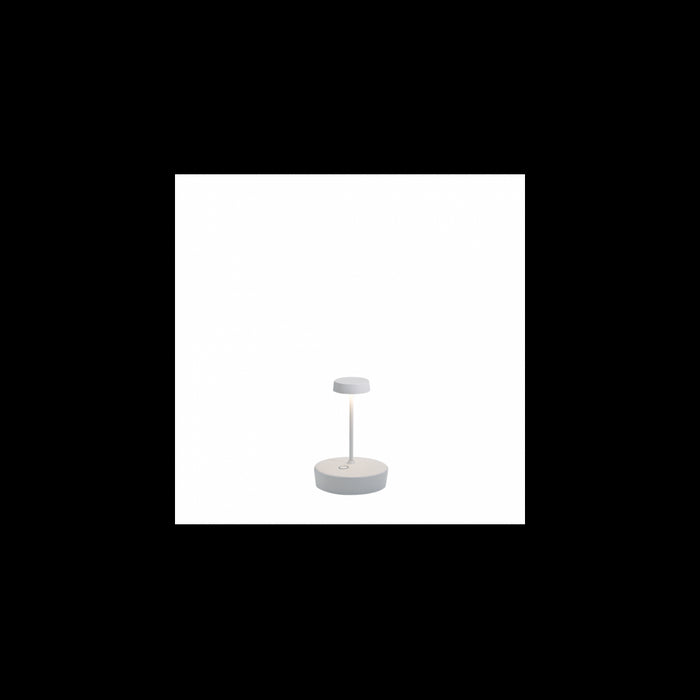 Lampada a led da tavolo Swap mini pro Bianco ricaricabile e dimmerabile