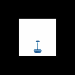 Lampada a led da tavolo Swap mini pro Blu ricaricabile e dimmerabile