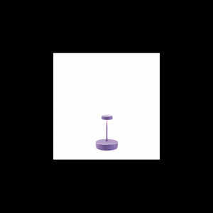 Lampada a led da tavolo Swap mini pro Lilla ricaricabile e dimmerabile