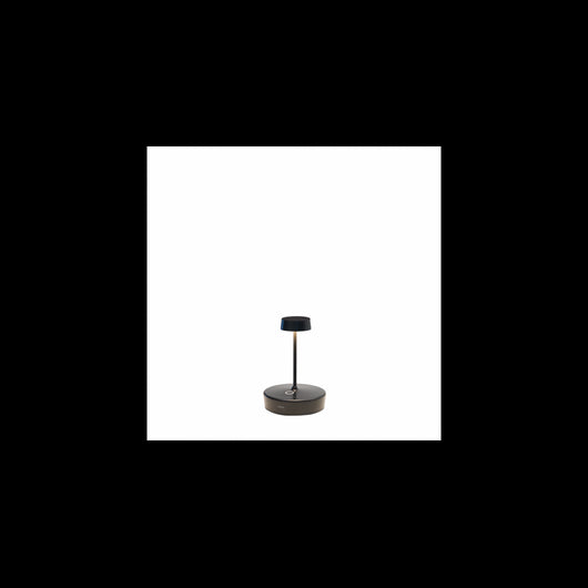 Lampada a led da tavolo Swap mini pro Nero ricaricabile e dimmerabile