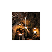 Lampada a led da tavolo Swap mini pro Nero ricaricabile e dimmerabile