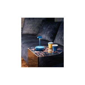 Lampada a led da tavolo Swap mini pro Oro Opaco ricaricabile e dimmerabile - 2W, 2200-2700-3000K, IP65