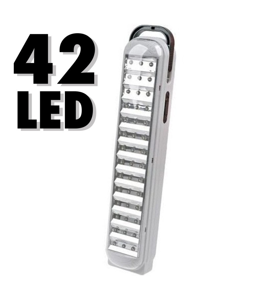 Lampada A Led Emergenza Ricaricabile Luce Bianca Portatile Automatica 714 Lavoro         