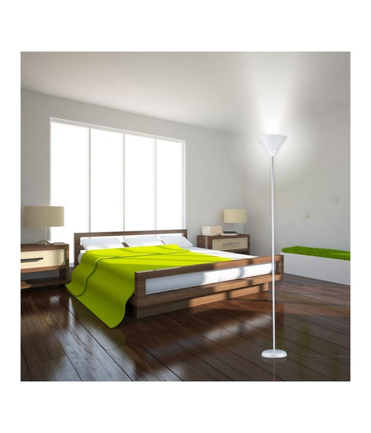 Lampada A Piantana Attacco E27 Max 40w 178 Cm Paralume Portalampada Luce Arredo         