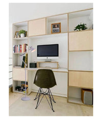 Lampada A Piantana Da Terra Braccio Orientabile Luce Lettura In Metallo E27 D15  Bianco       